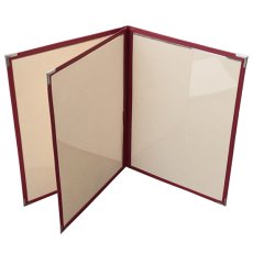 画像2: メニューブック ABW-20 赤 No.8906 (2)