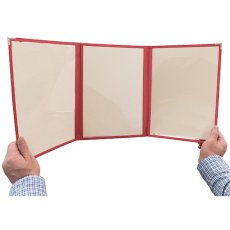 画像2: メニューブック ABW-8 赤 No.8926 (2)