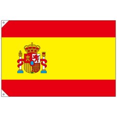 画像1: 国旗 小サイズ スペイン (販促用) No.23656 (1)