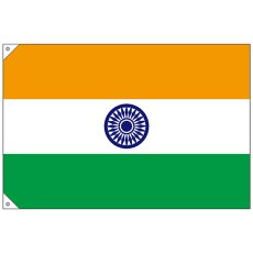 画像1: 国旗 小サイズ インド (販促用) No.23677 (1)