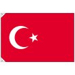 画像1: 国旗 小サイズ トルコ (販促用) No.23683 (1)