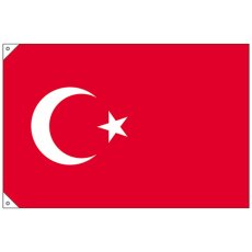 画像1: 国旗 小サイズ トルコ (販促用) No.23683 (1)