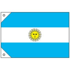 画像1: 国旗 ミニサイズ アルゼンチン (販促用) No.23733 (1)