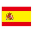 画像1: ビッグフラッグ（小） 国旗 スペイン （販促用） No.54438 (1)