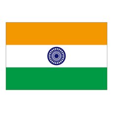 画像1: ビッグフラッグ（小） 国旗 インド （販促用） No.54445 (1)