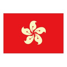 画像1: ビッグフラッグ（小） 国旗 香港 （販促用） No.54452 (1)