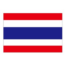 画像1: ビッグフラッグ（小） 国旗 タイ （販促用） No.54454 (1)