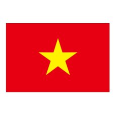 画像1: ビッグフラッグ（小） 国旗 ベトナム （販促用） No.54455 (1)