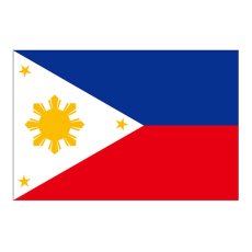 画像1: ビッグフラッグ（小） 国旗 フィリピン （販促用） No.54458 (1)