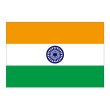 画像1: ビッグフラッグ（大） 国旗 インド （販促用） No.54476 (1)