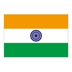 画像1: ビッグフラッグ(大) 国旗 インド (販促用) No.54476 (1)