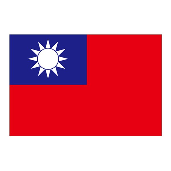 画像1: ビッグフラッグ（大） 国旗 台湾 （販促用） No.54484 (1)