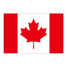 画像1: ビッグフラッグ(大) 国旗 カナダ (販促用) No.54492 (1)