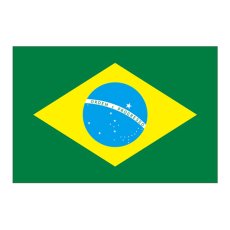 画像1: ビッグフラッグ(大) 国旗 ブラジル (販促用) No.54495 (1)