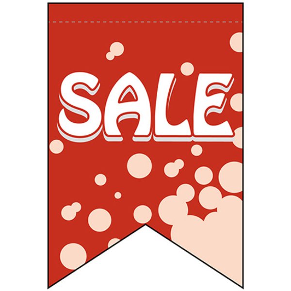 画像1: 変型タペストリー (リボンカット) SALE セール No.69386 (1)