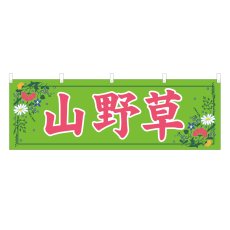 画像1: 横幕 山野草 (1)
