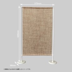 画像2: パーテーションメディア 飛沫防止 卓上パーテーション用メディア 麻調 No.44646 (2)