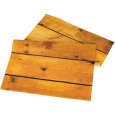 画像1: パーテーションメディア 飛沫防止 卓上パーテーション用メディア 木箱調 No.44648 (1)