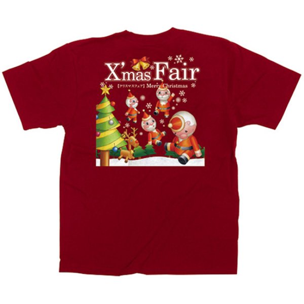 画像1: 赤Tシャツ Mサイズ XmasFair No.64777 (1)